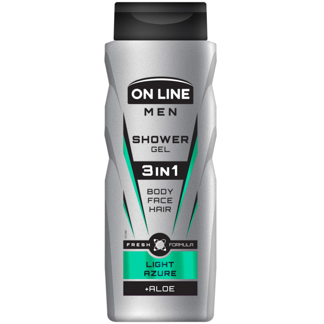 ON LINE MEN SHOWER GEL 3 IN 1 LIGHT AZURE 400ML