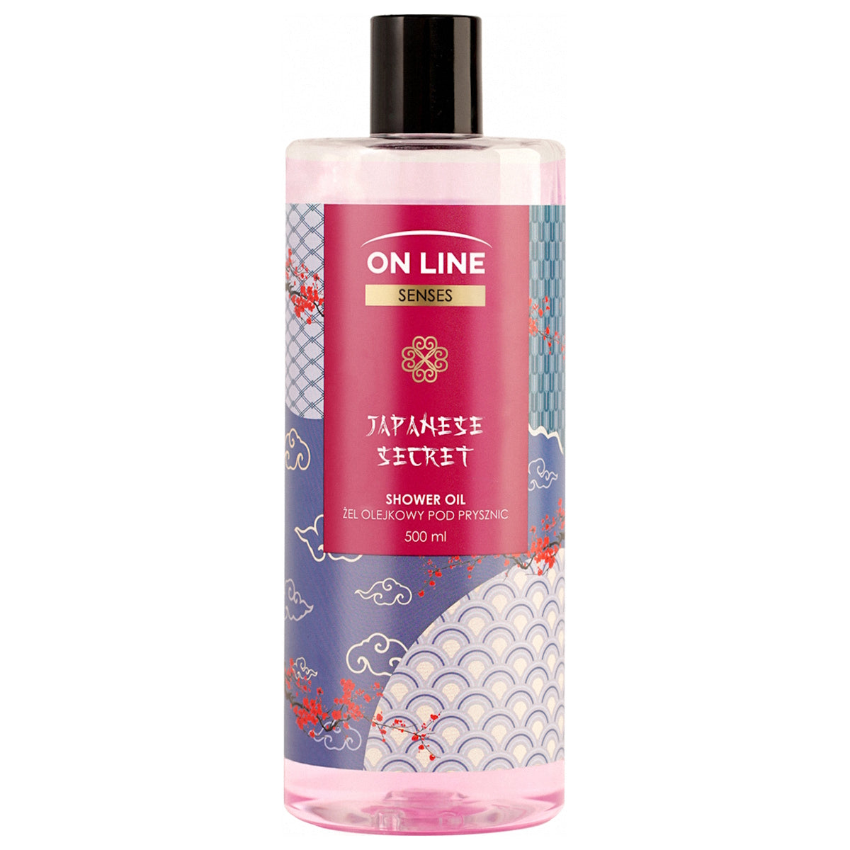 ON LINE SENSES SHOWER OIL JAPANESE SECRET 500ML