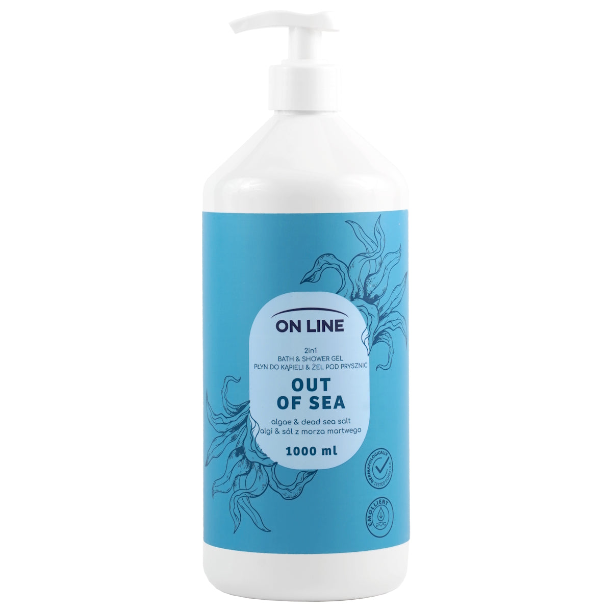 ON LINE BATH & SHOWER GEL OUT OF SEA 1000ML