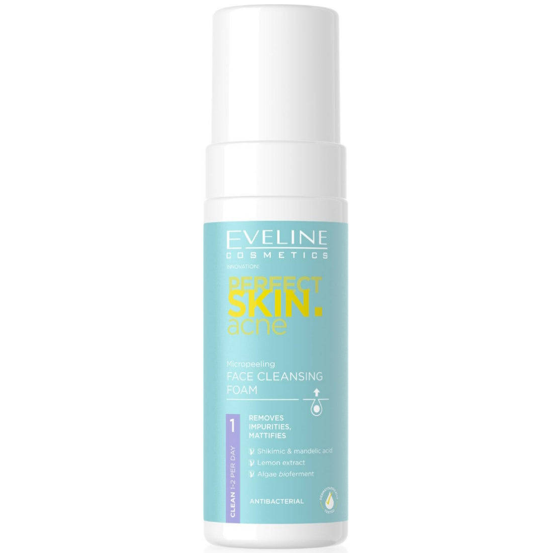 EVELINE PERFECT SKIN ACNE FACE CLEANSING FOAM 150ML