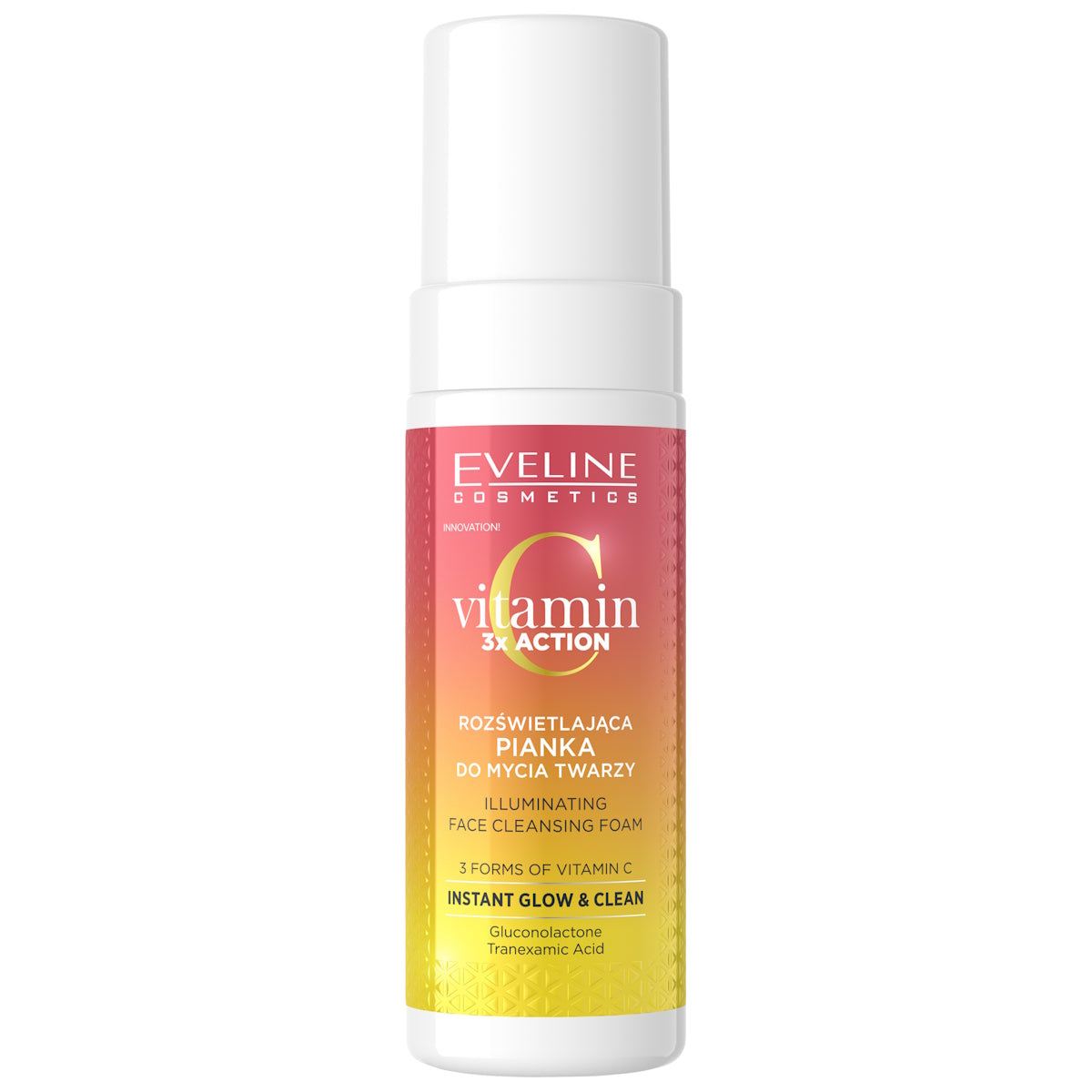 EVELINE VITAMIN C 3X ACTION ILLUMINATING FACE CLEANSING FOAM 150ML