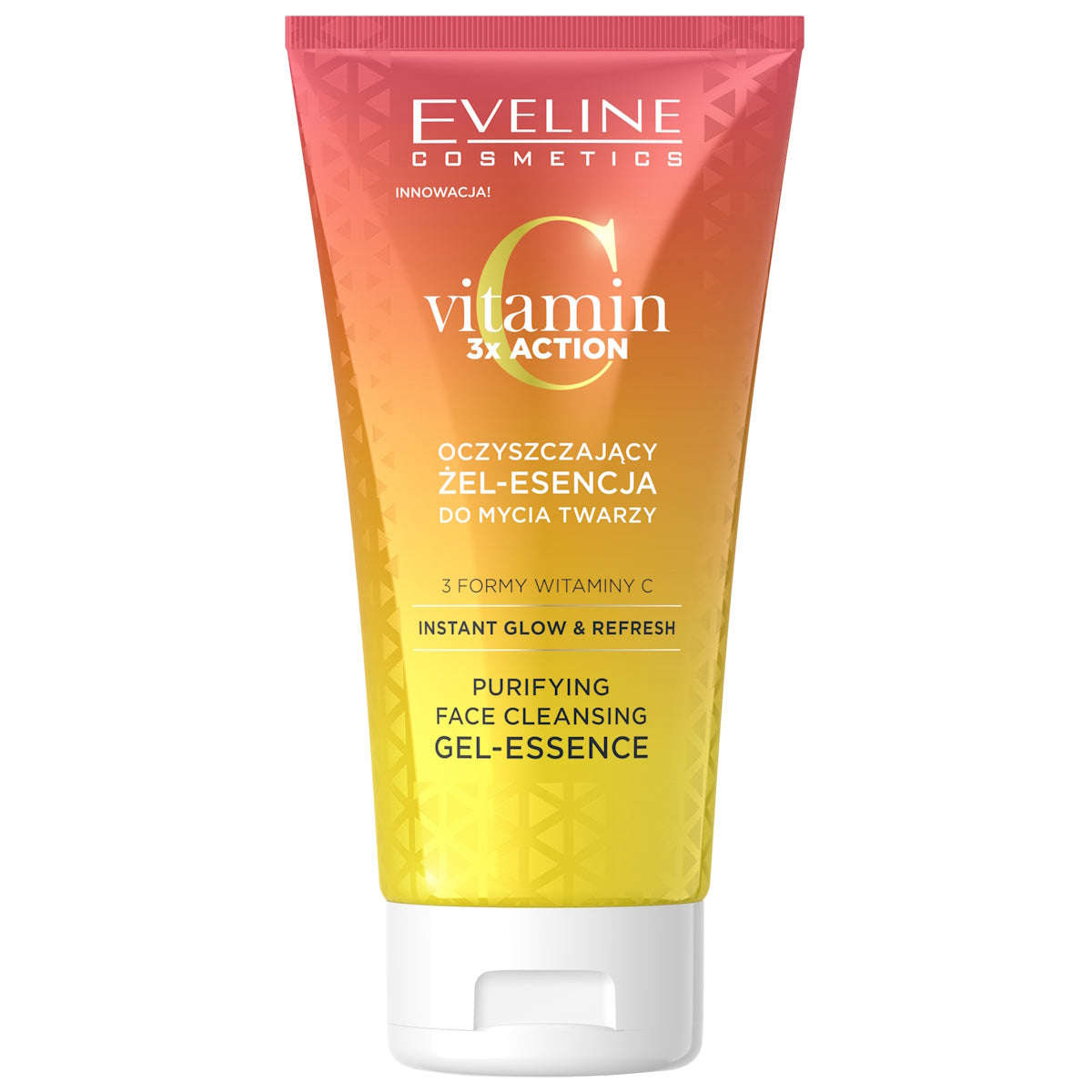 EVELINE VITAMIN C 3X ACTION PURIFYING FACE CLEANSING GEL-ESSENCE 150ML