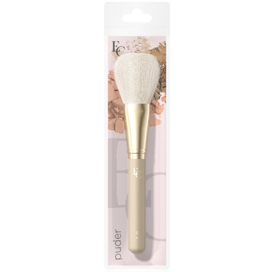 EVELINE MAKE UP BRUSH FOR LOOSE, PRESSED AND MINERAL POWDER, FAKE GOAT, F01
