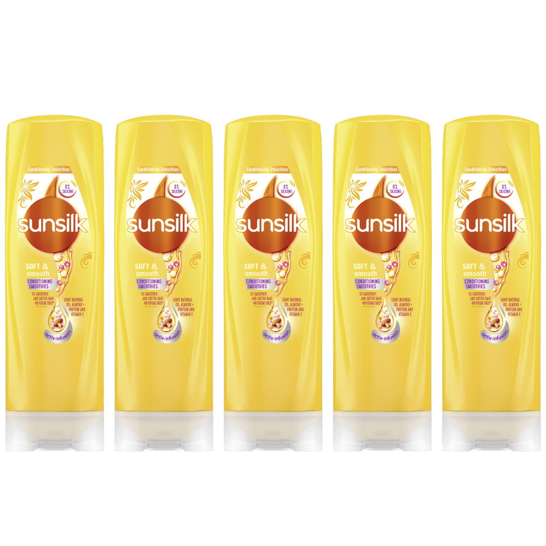 (BUNDLE OF 5) SUNSILK SOFT & SMOOTH CONDITIONER 300ML