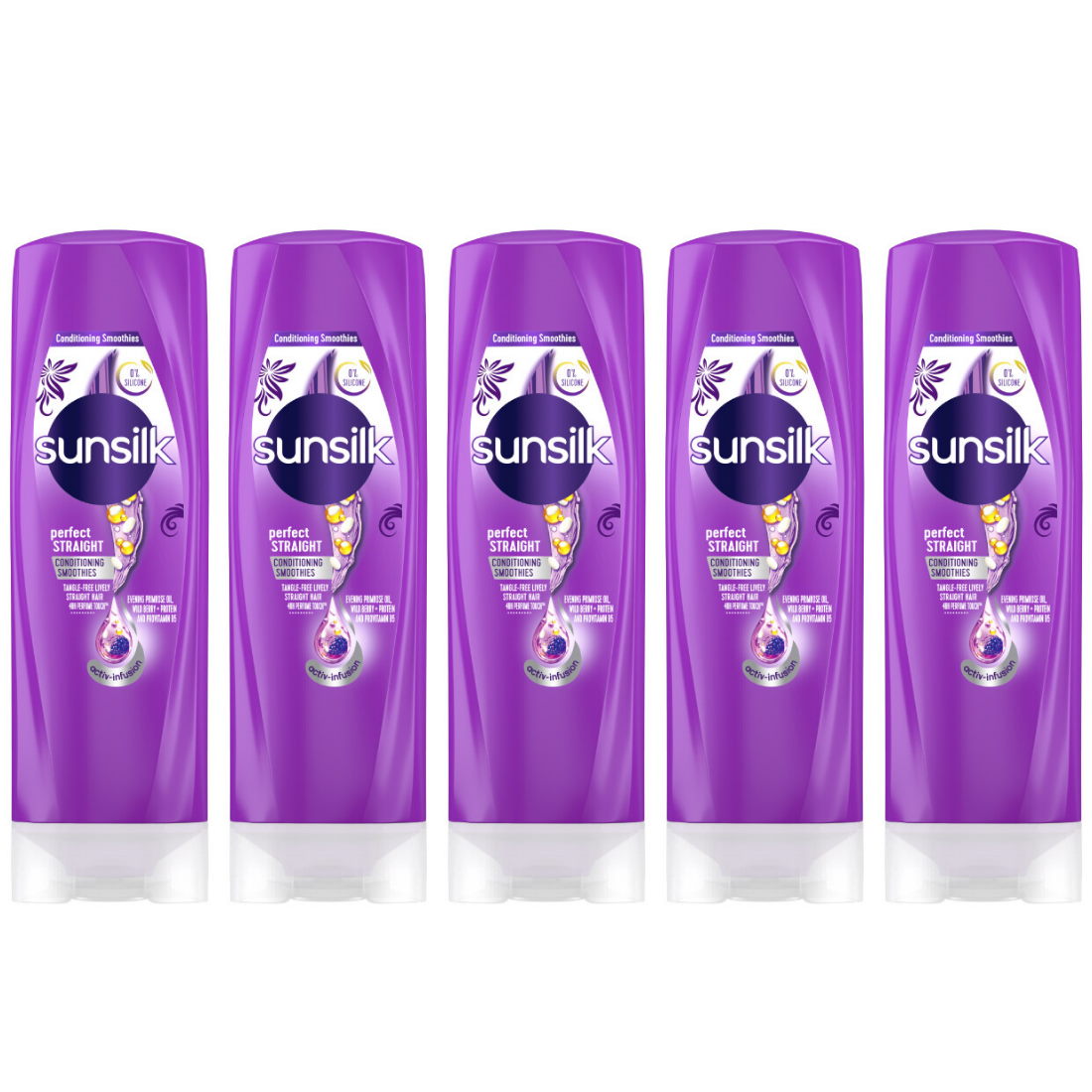 (BUNDLE OF 5) SUNSILK PERFECT STRAIGHT CONDITIONER 300ML