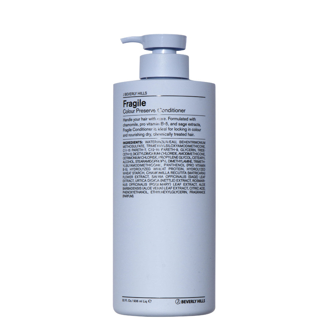 J BEVERLY HILLS FRAGILE CONDITIONER 936ML (EXP:03/2027)