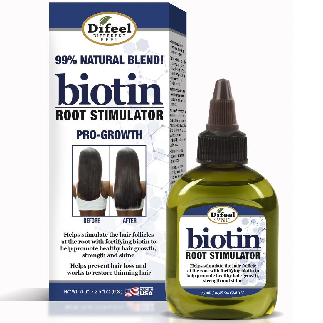 DIFEEL BIOTIN PRO-GROWTH ROOT STIMULATOR 75ML