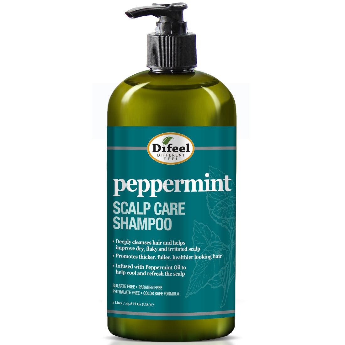 DIFEEL PEPPERMINT SCALP CARE SHAMPOO 1L