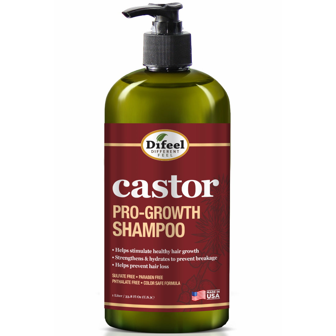 DIFEEL CASTOR PRO-GROWTH SHAMPOO 1000ML