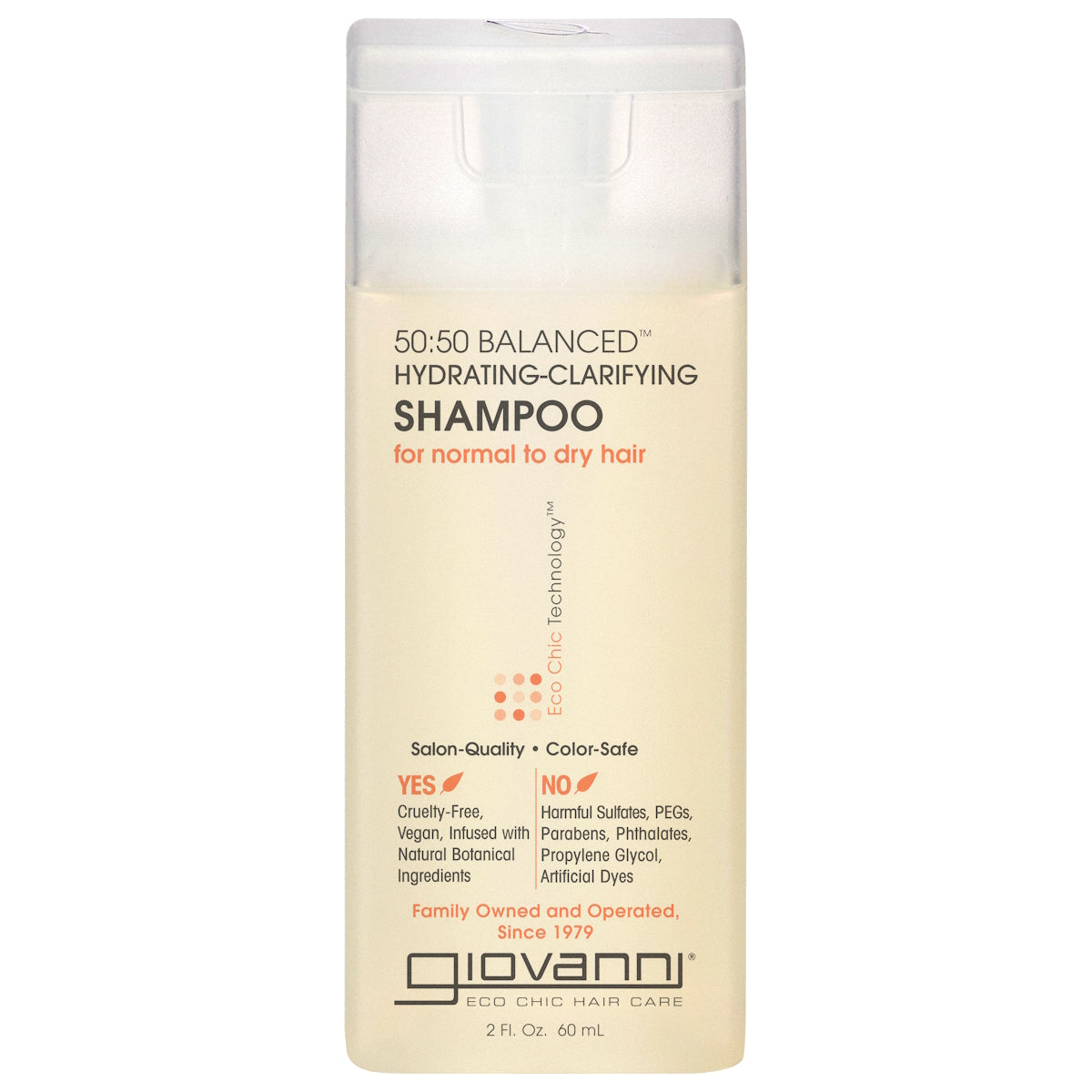 GIOVANNI SHAMPOO/CONDITIONER 60ML