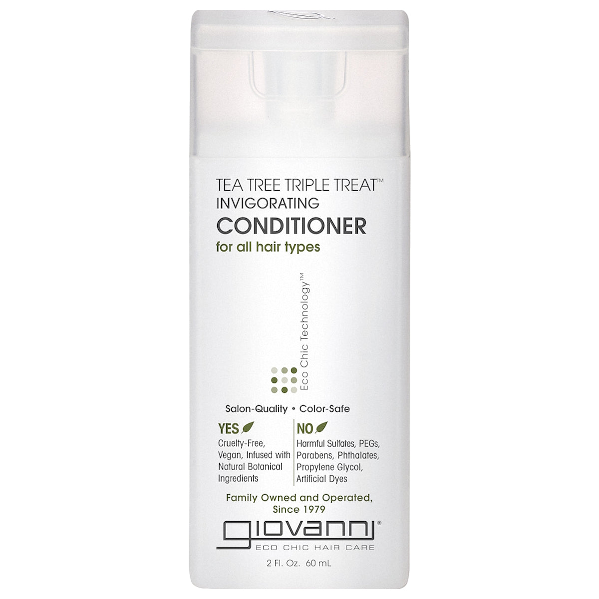 GIOVANNI SHAMPOO/CONDITIONER 60ML