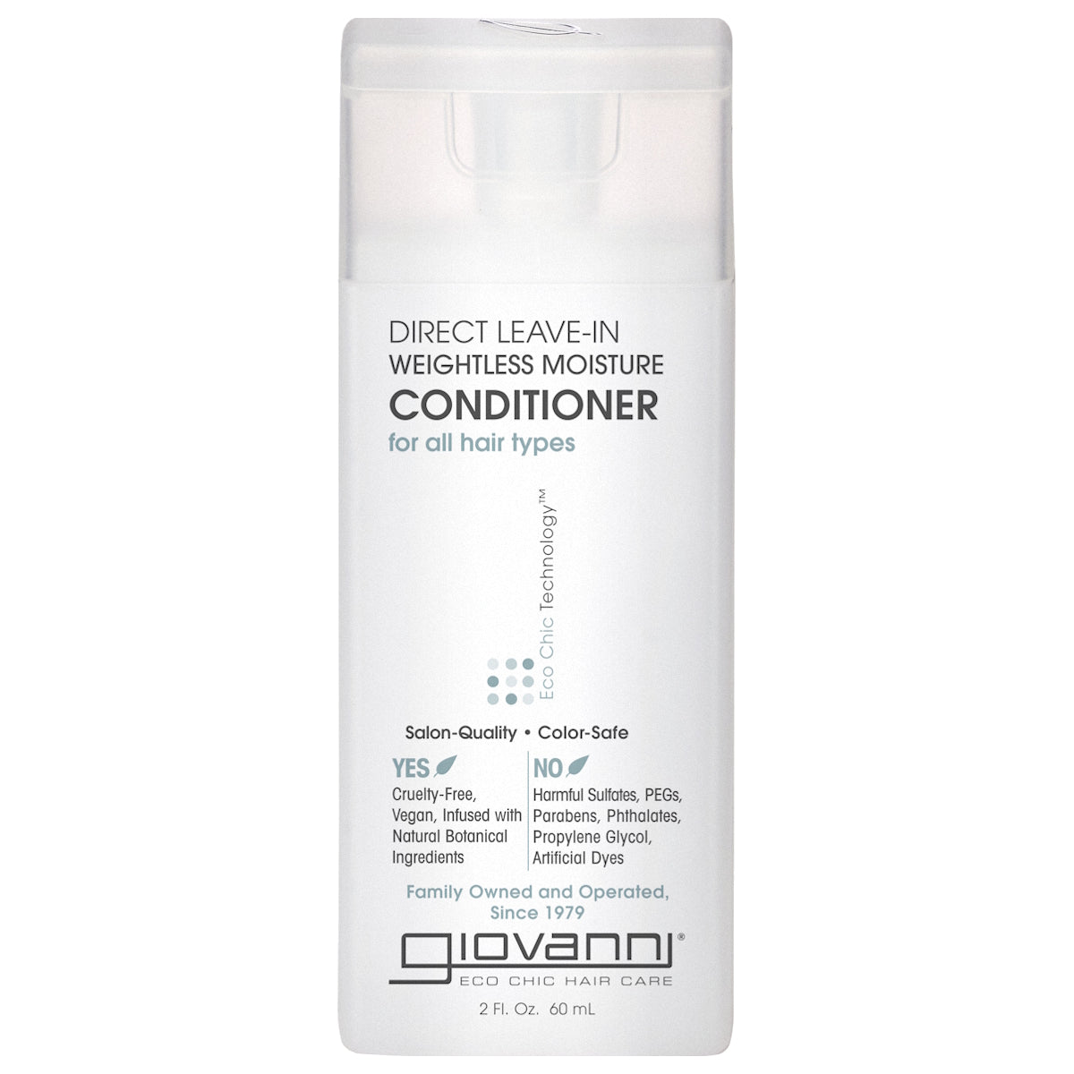 GIOVANNI SHAMPOO/CONDITIONER 60ML