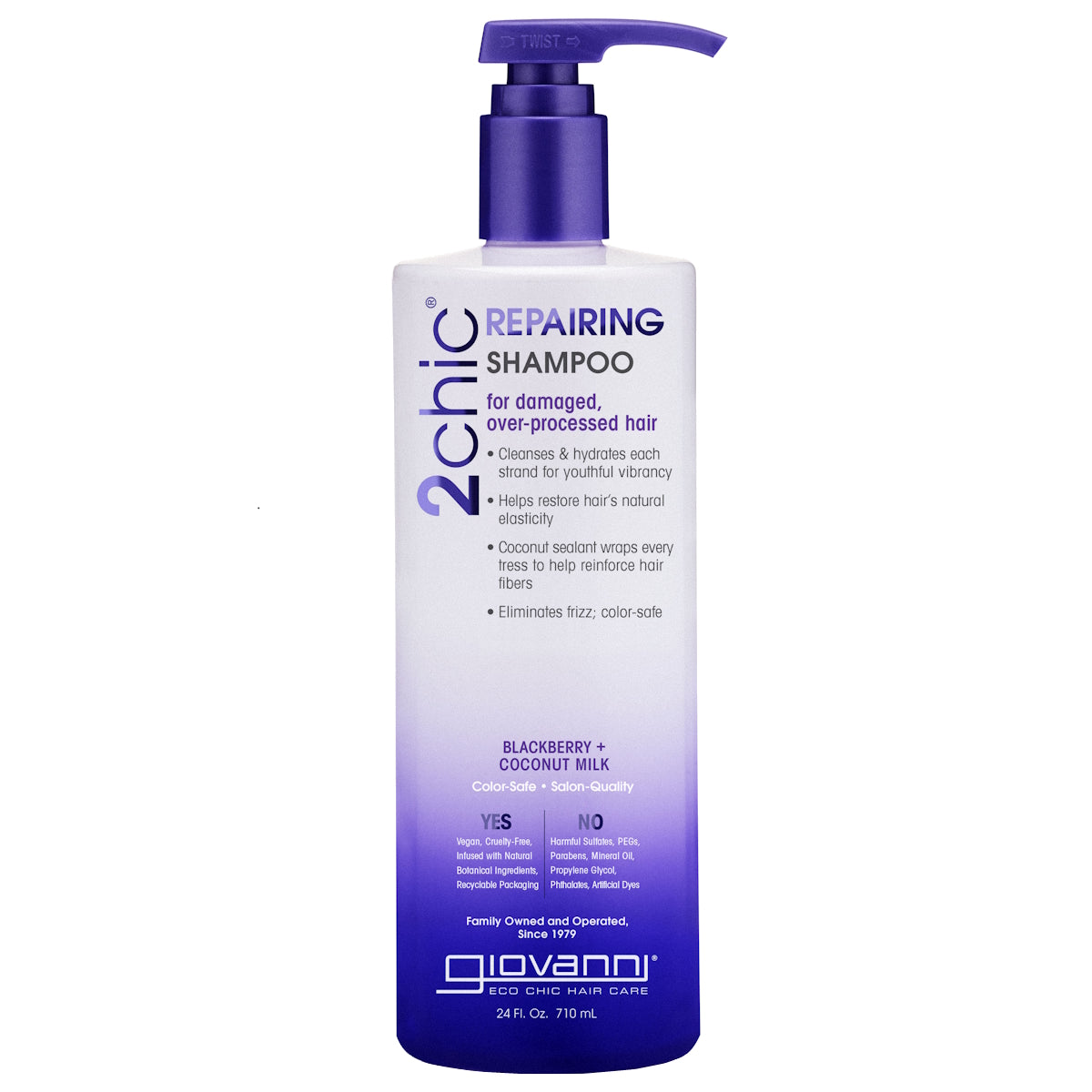 GIOVANNI 2CHIC REPAIRING SHAMPOO 710ML