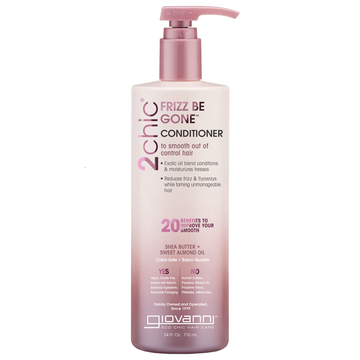GIOVANNI 2CHIC FRIZZ BE GONE CONDITIONER 710ML