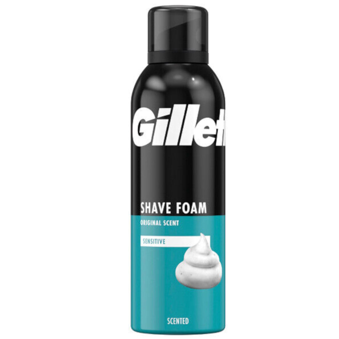 GILLETTE SHAVING FOAM SENSITIVE 200ML