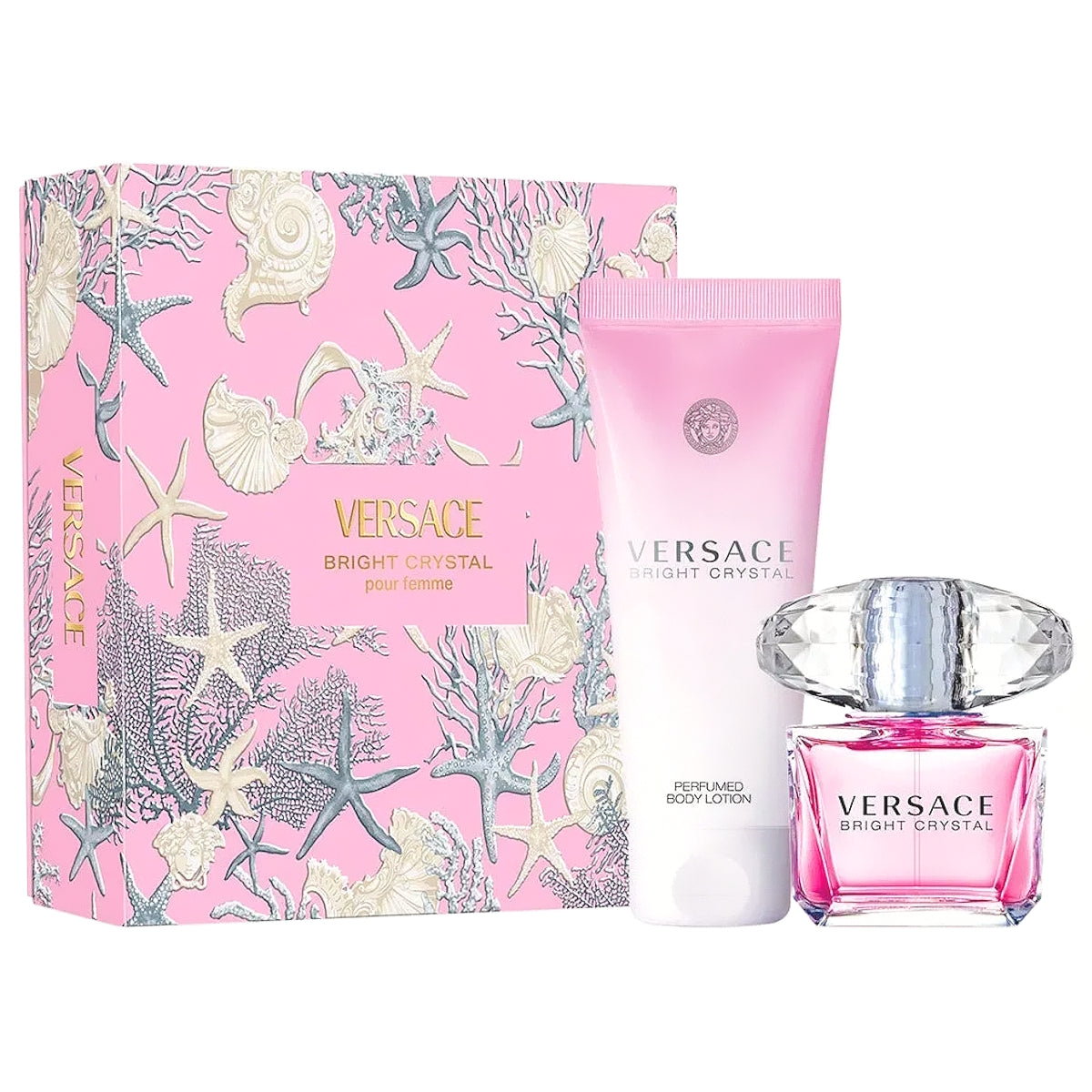 VERSACE BRIGHT CRYSTAL POUR FEMME GIFT SET