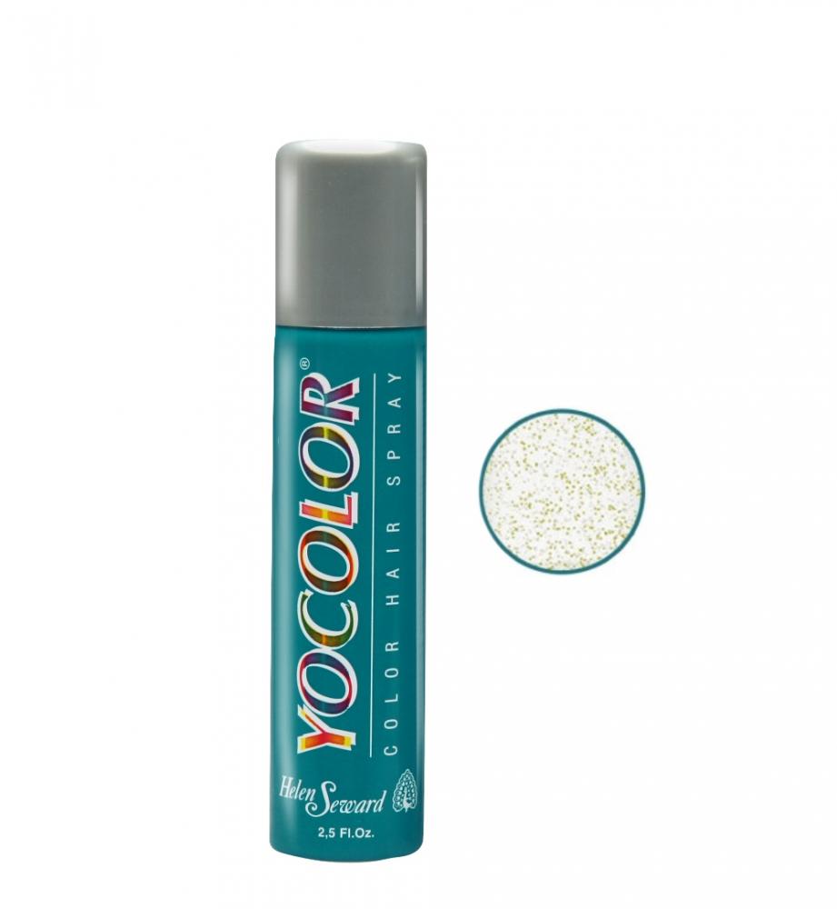 HELEN SEWARD YOCOLOR COLOR HAIR SPRAY 75ML GLITTER ORO