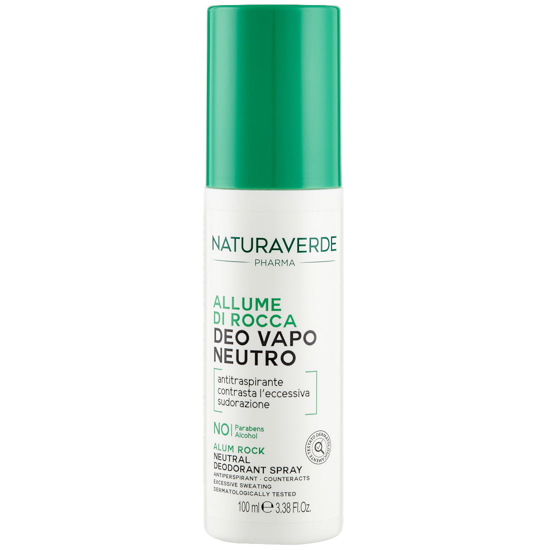 NATURAVERDE PHARMA ALUM ROCK NEUTRAL DEODORANT SPRAY 100ML