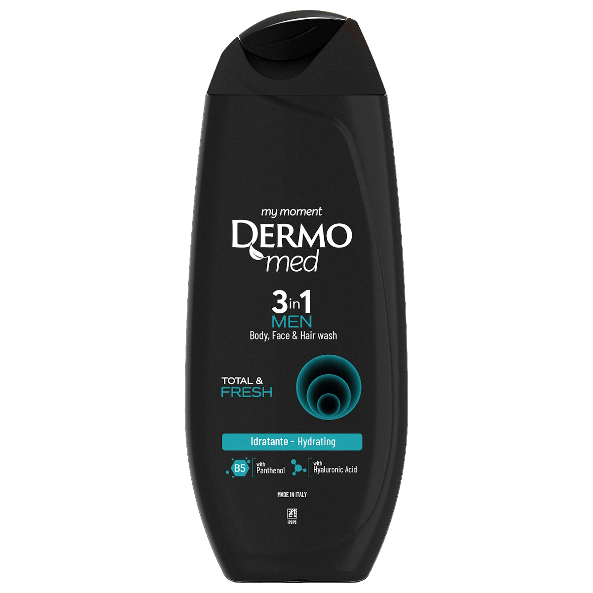 DERMOMED MEN 3 IN 1 WASH TOTAL & FRESH 250ML