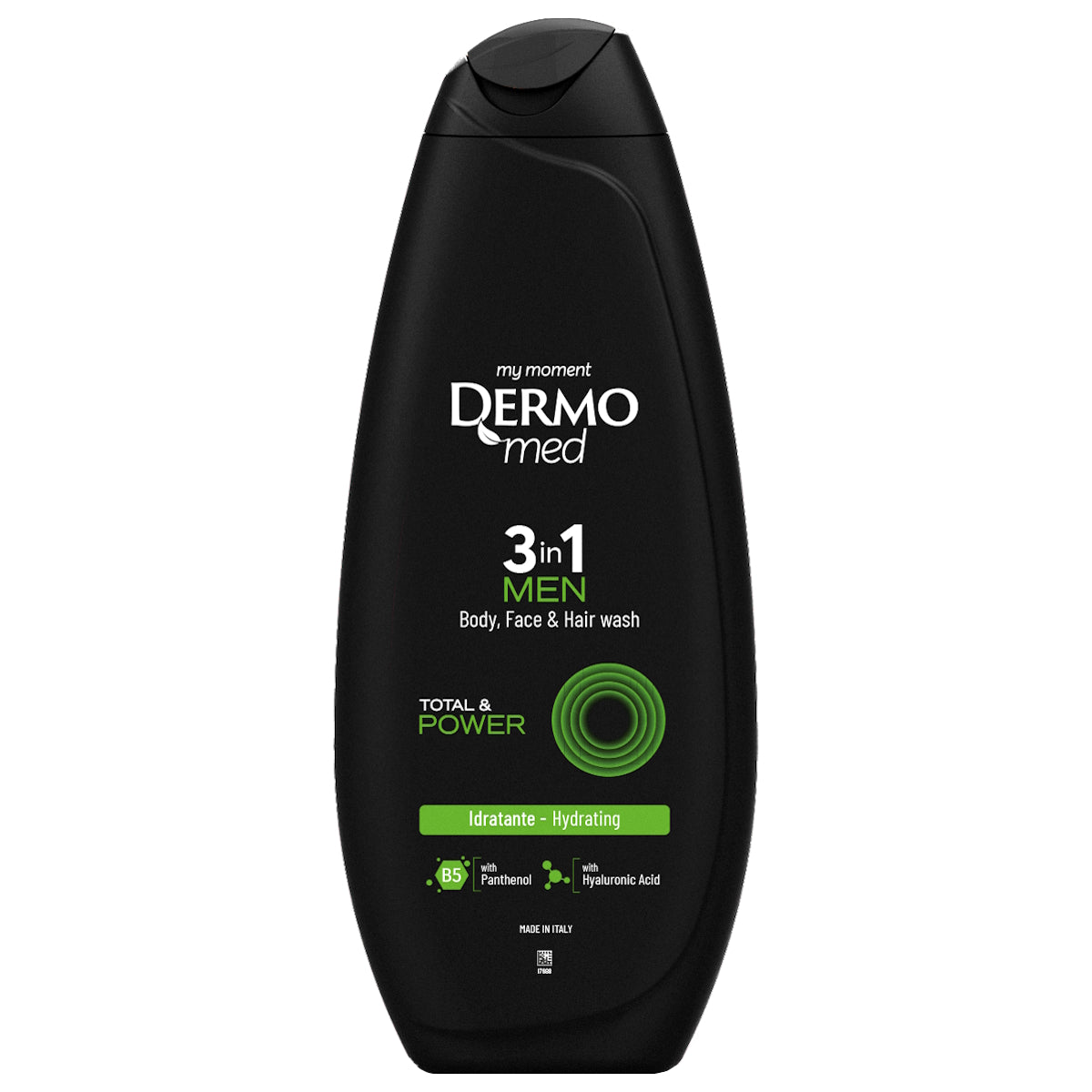 DERMOMED MEN 3 IN 1 WASH TOTAL & POWER 450ML