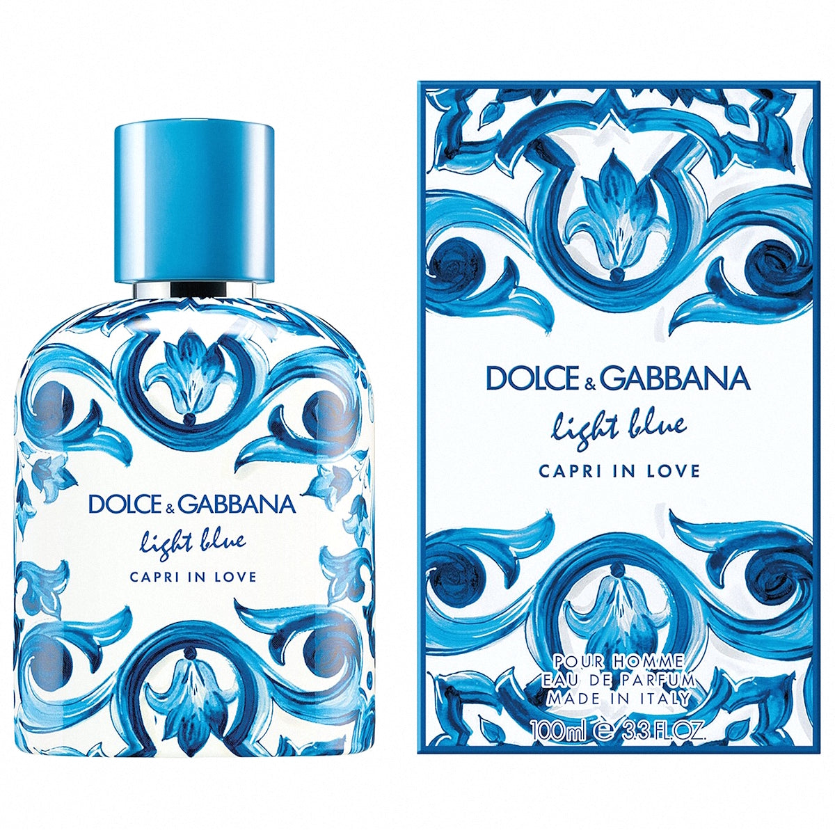 DOLCE & GABBANA LIGHT BLUE CAPRI IN LOVE POUR HOMME EAU DE PARFUM 100ML