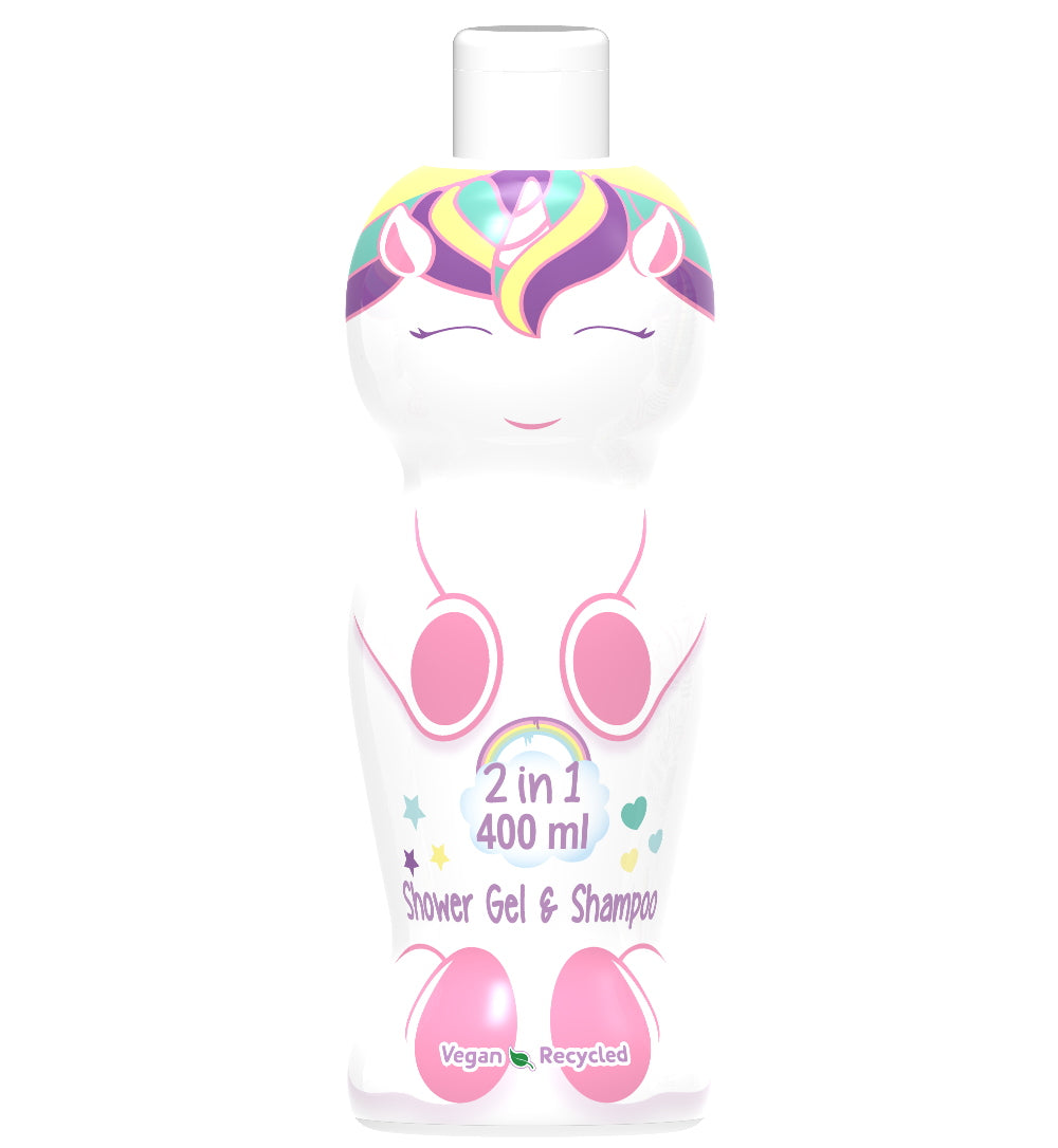 AIR VAL EAU MY UNICORN 1D SHOWER GEL & SHAMPOO 2 IN 1 400ML