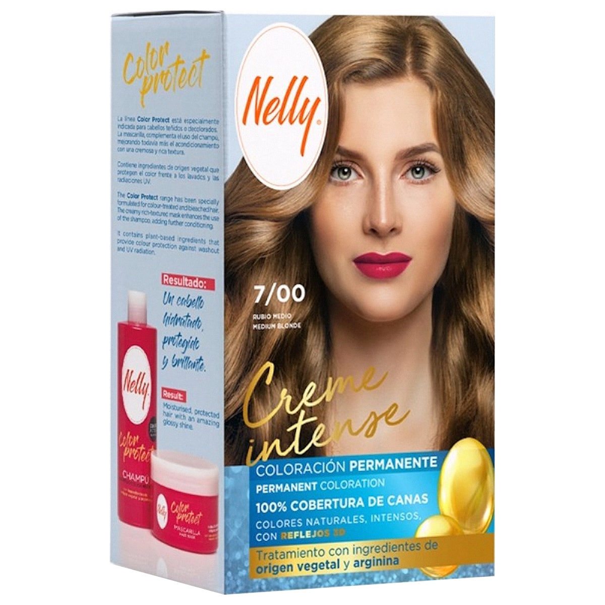 NELLY HAIR COLOR 7/00 MEDIUM BLONDE