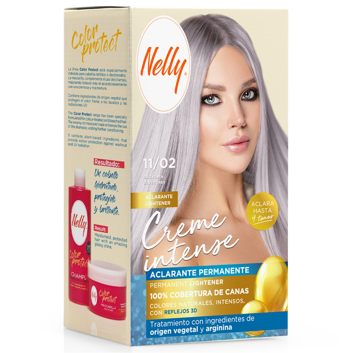 NELLY HAIR COLOR 11/02 SILVER GREY
