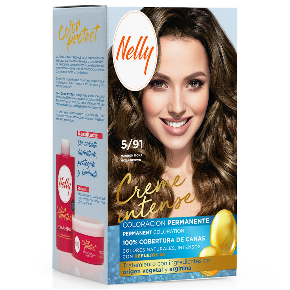 NELLY HAIR COLOR 5/91 MOKA BROWN