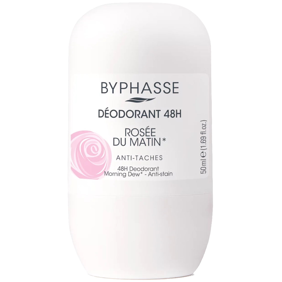BYPHASSE DEODORANT ROLL ON ROSEE DU MATIN 50ML