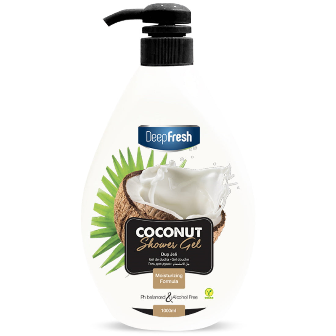 DEEP FRESH SHOWER GEL COCONUT 1000ML