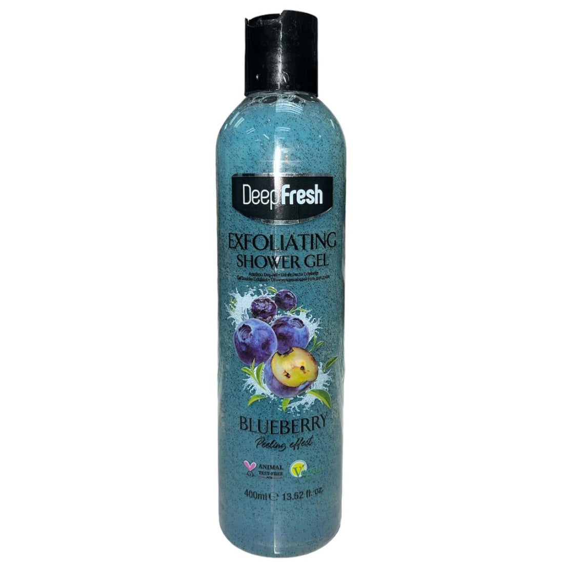 DEEP FRESH EXFOLIATING SHOWER GEL BLUEBERRY 400ML