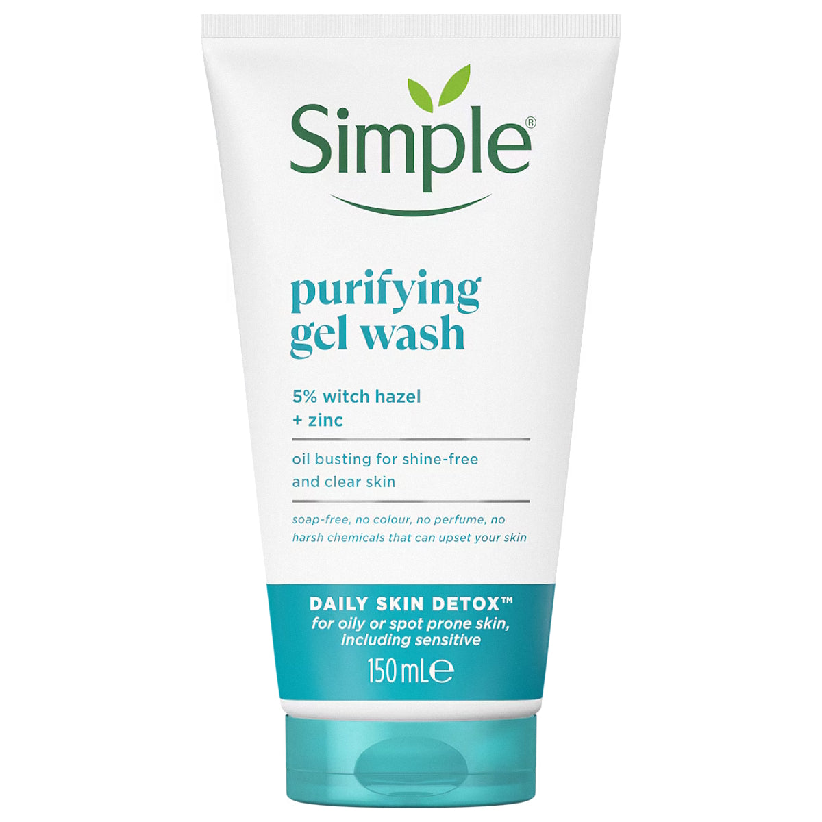SIMPLE DAILY SKIN DETOX PURIFYING GEL WASH 150ML