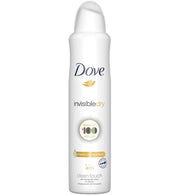 DOVE INVISIBLE DRY DEODORANT SPRAY 250ML