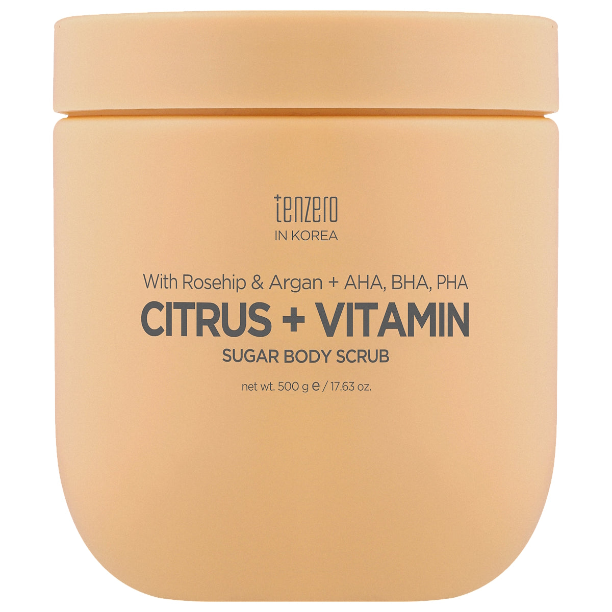 TENZERO CITRUS + VITAMIN SUGAR BODY SCRUB 500G