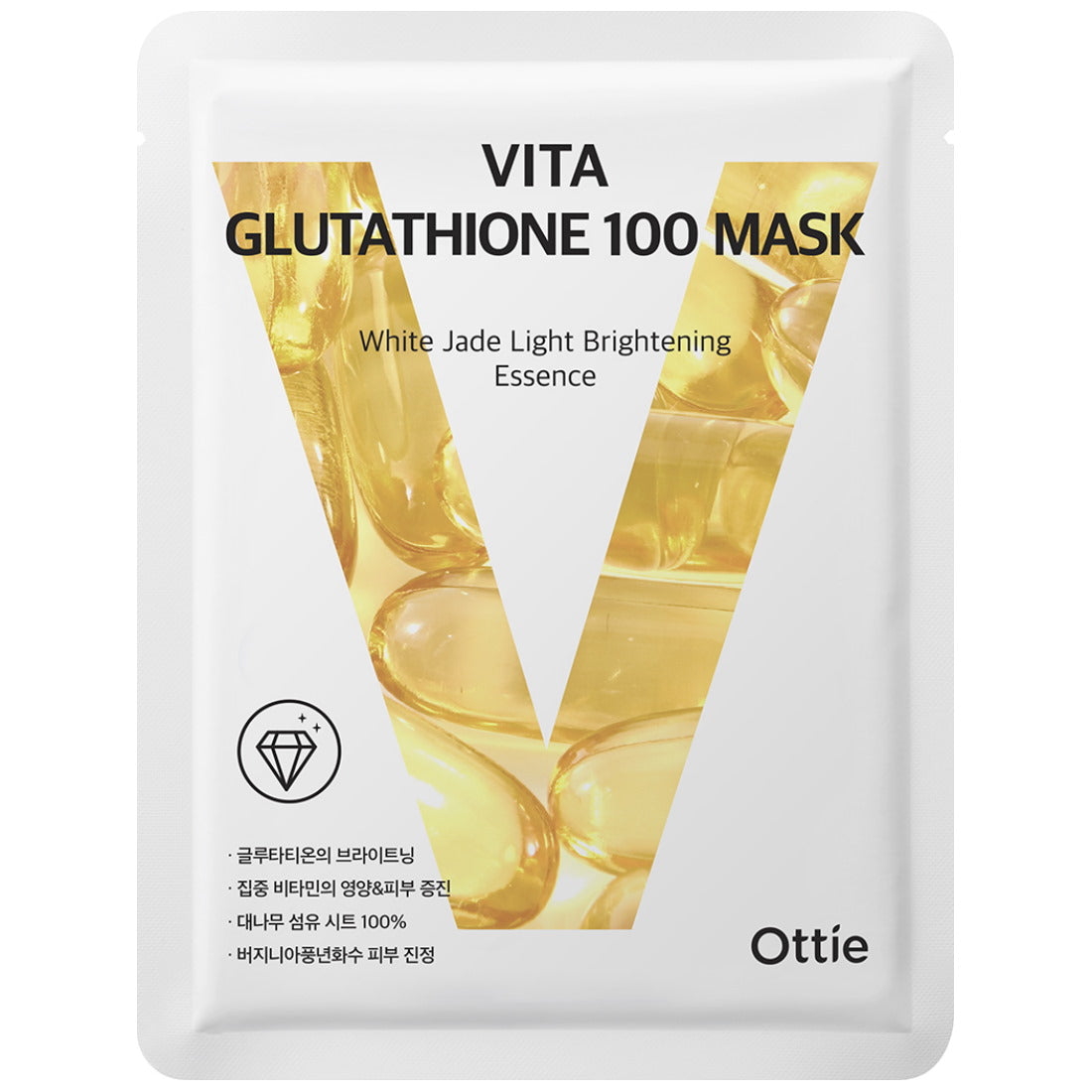 OTTIE VITA GLUTATHIONE 100 MASK 1S 25ML (EXP: 04/2026)