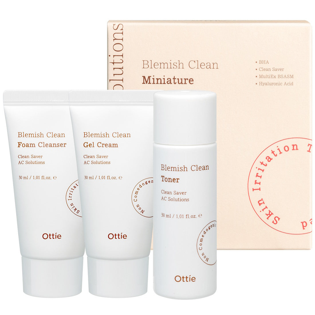 OTTIE BLEMISH CLEAN MINIATURE SET (3 X 30ML)