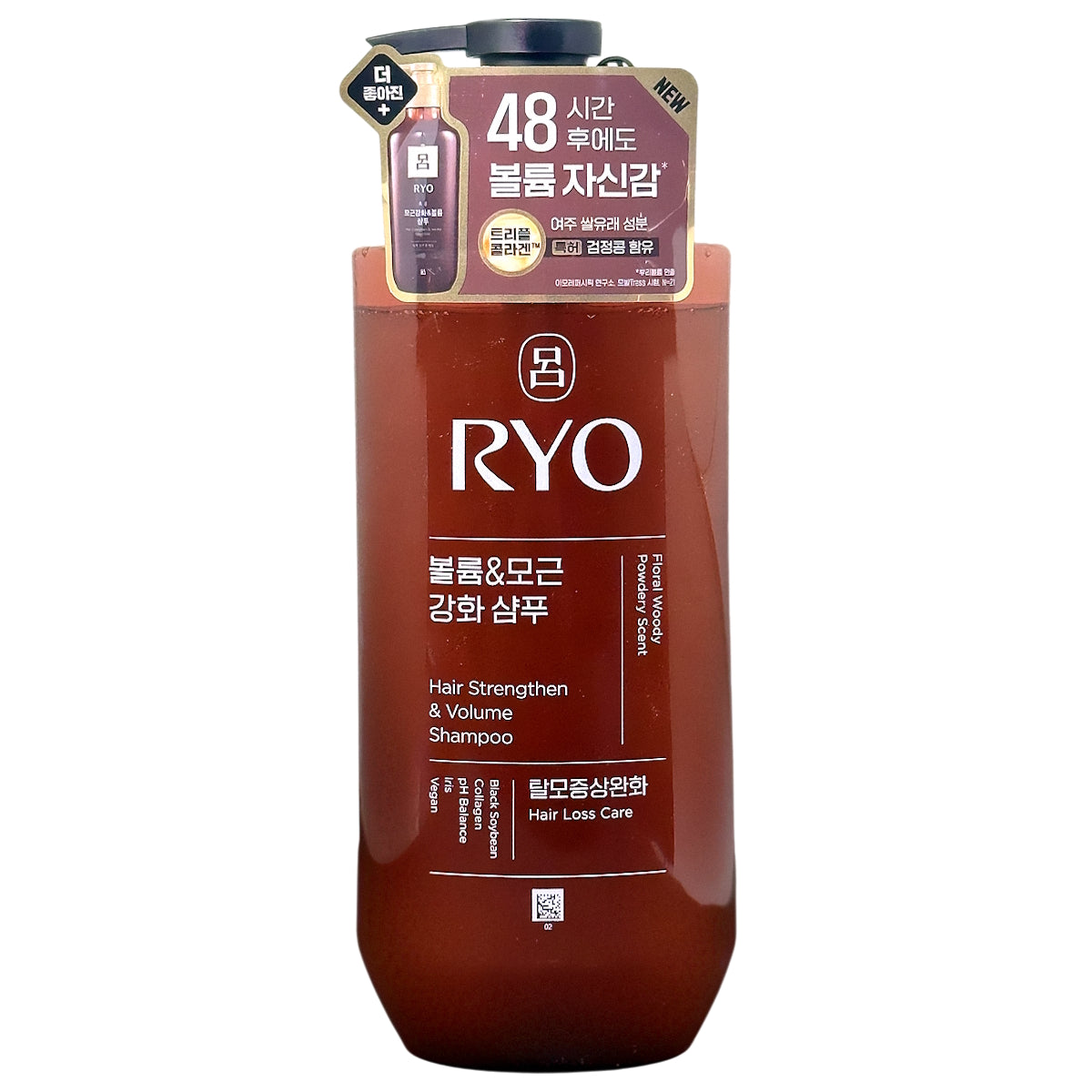 RYO SHAMPOO HAIR STRENGTHEN & VOLUME 480ML