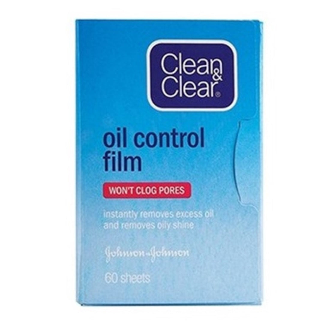 JOHNSON CLEAN &CLEAR OIL CONTROL FILM 60 SHEET