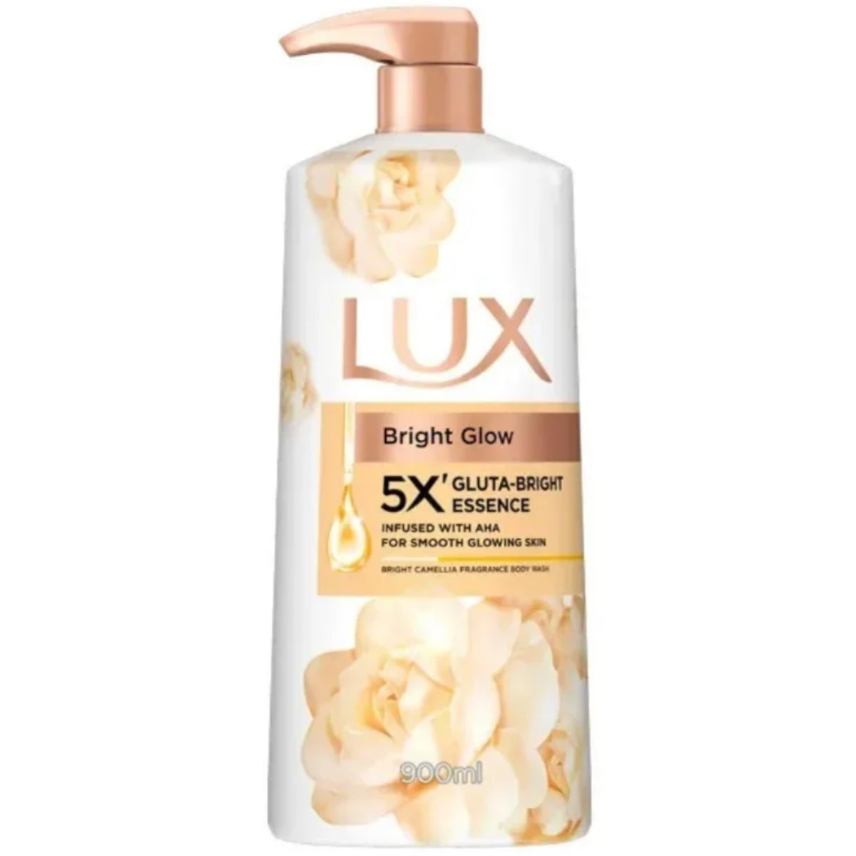 LUX BRIGHT GLOW BODY WASH 900ML