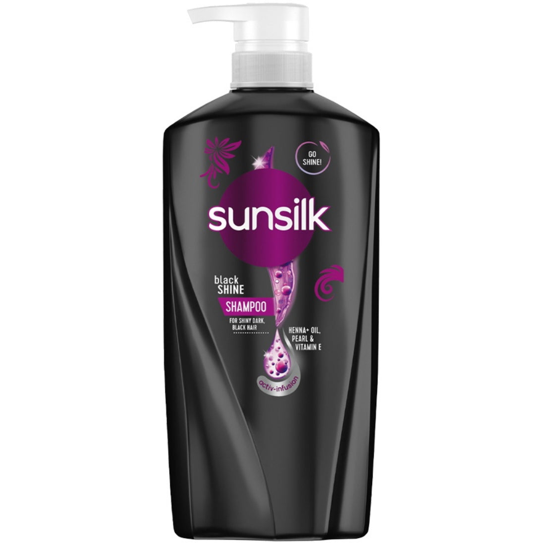 SUNSILK BLACK SHINE SHAMPOO 625ML (BLACK)