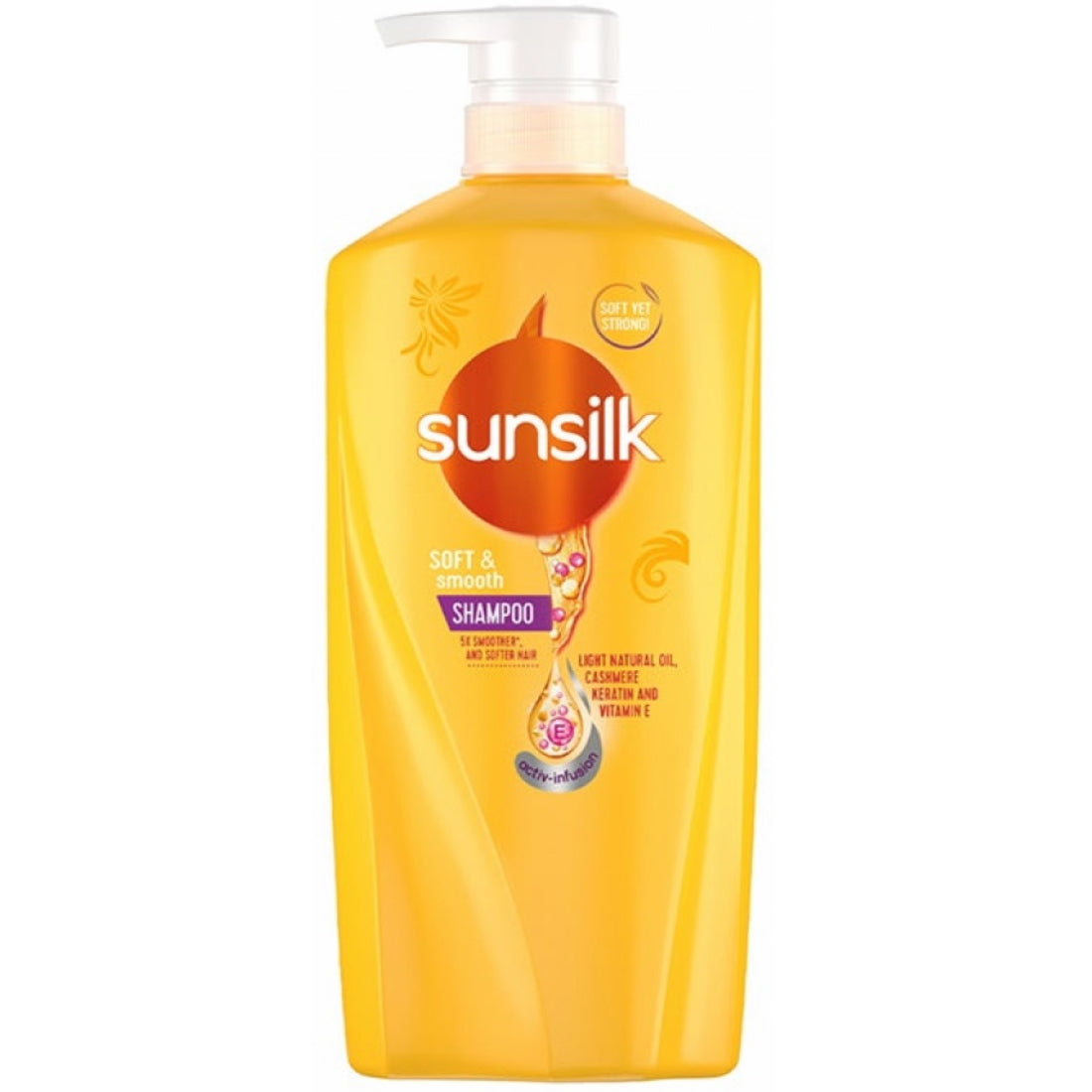 SUNSILK SOFT & SMOOTH SHAMPOO 625ML (YELLOW)