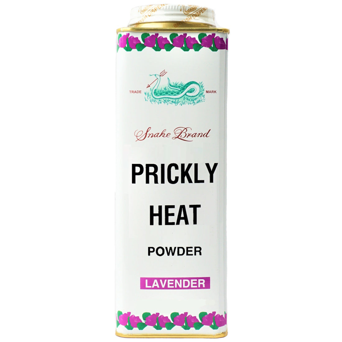 ST LUKES SNAKE BRAND PRICKLY HEAT POWDER 280G (RELAXING LAVENDER)