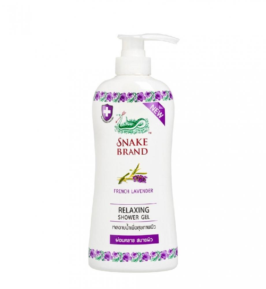 ST LUKES SNAKE BRAND SHOWER GEL RELAXING LAVENDER 450ML