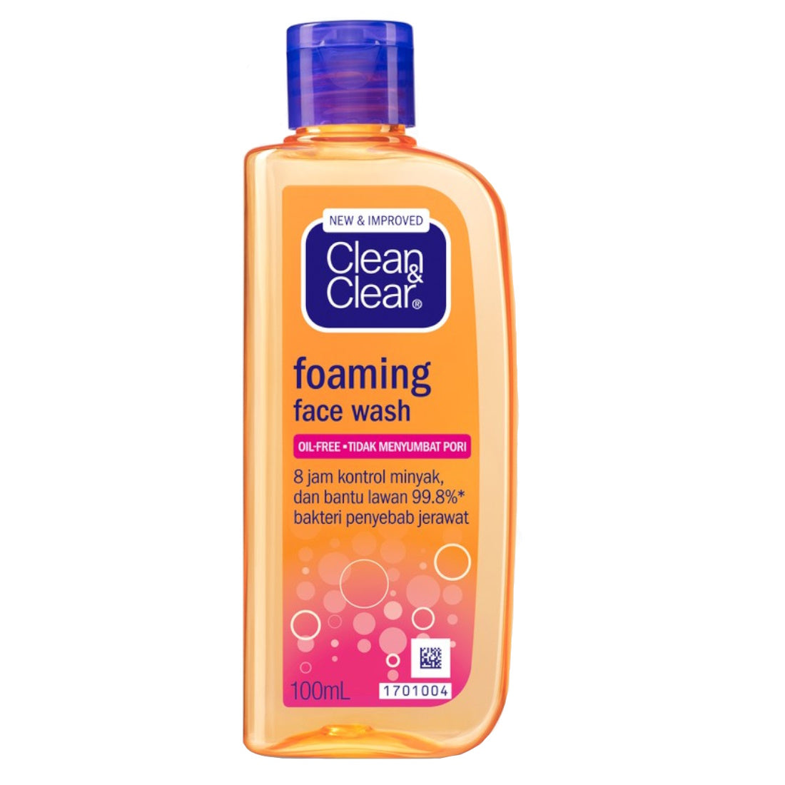 JOHNSON C&C  FOAMING FACIAL WASH 100ML
