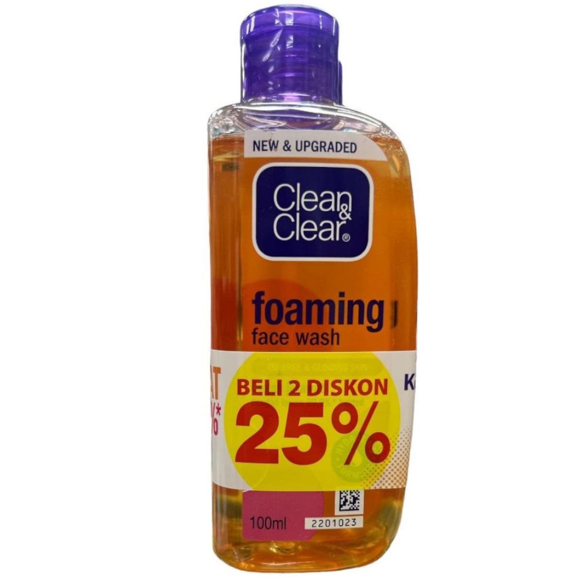 JOHNSON C&C  FOAMING FACIAL WASH 2 X 100ML