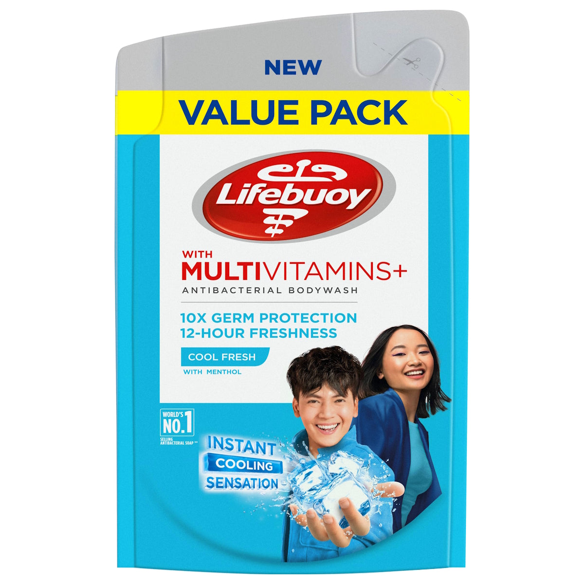 LIFEBUOY BODY WASH REFILL - COOL FRESH 800ML