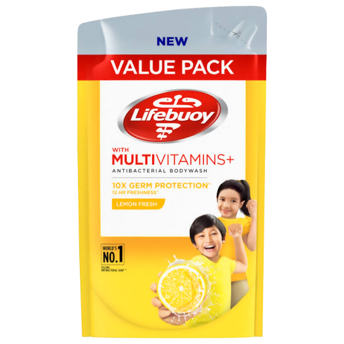 LIFEBUOY BODY WASH REFILL - LEMON FRESH 800ML