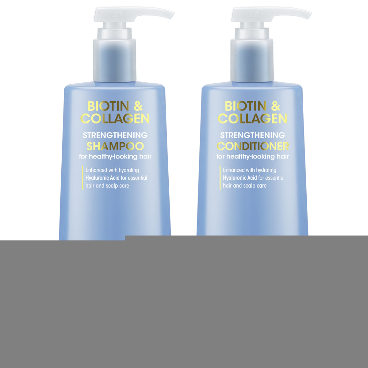 (BUNDLE OF 2) GIOVANNI BIOTIN AND COLLAGEN SHAMPOO & CONDITIONER 710ML