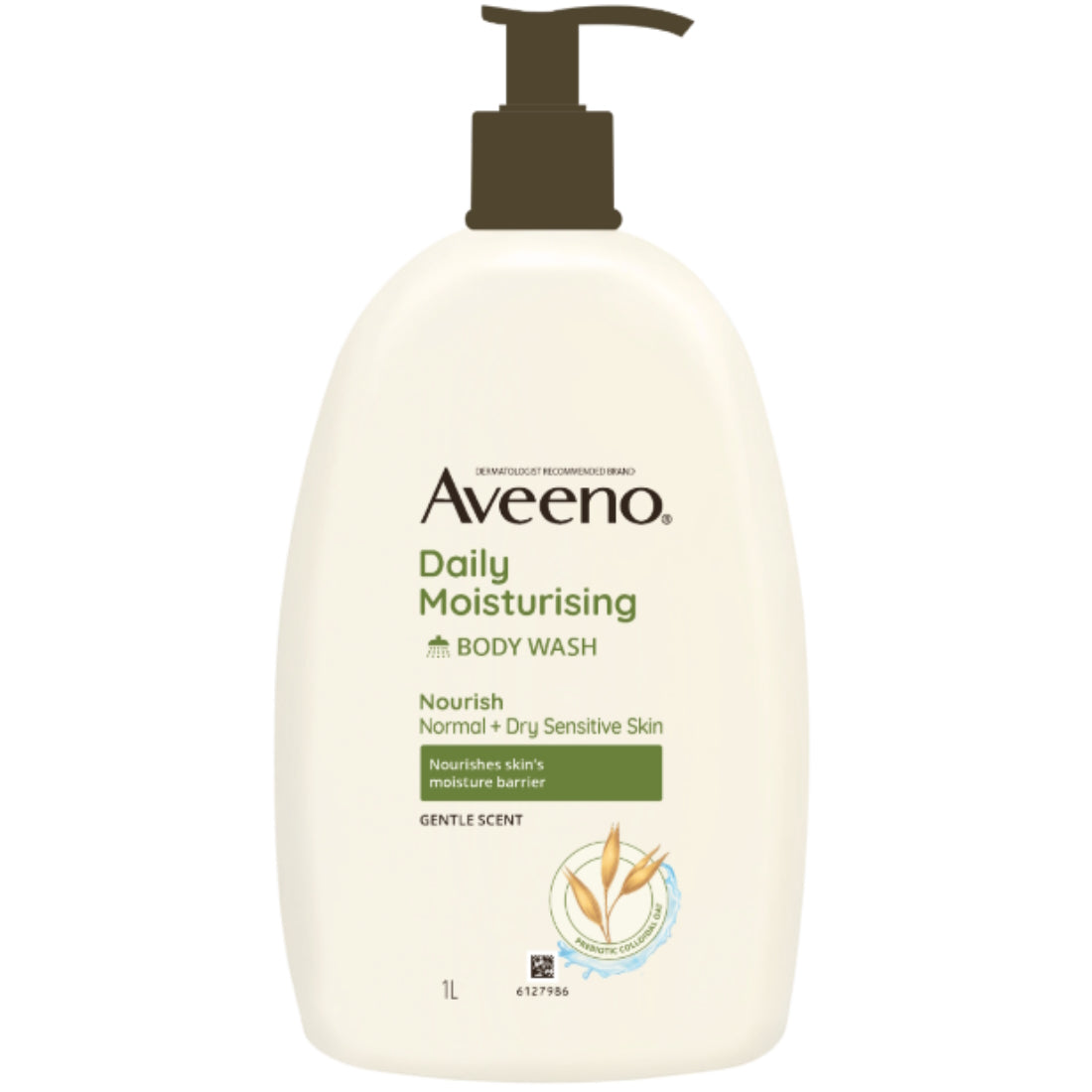 AVEENO DAILY MOISTURISING BODY WASH 1L